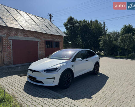 Белый Тесла Модель Х, объемом двигателя 0 л и пробегом 12 тыс. км за 55000 $, фото 4 на Automoto.ua