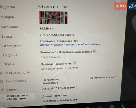 Белый Тесла Модель Х, объемом двигателя 0 л и пробегом 34 тыс. км за 69000 $, фото 28 на Automoto.ua