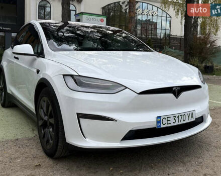 Белый Тесла Модель Х, объемом двигателя 0 л и пробегом 32 тыс. км за 49500 $, фото 1 на Automoto.ua