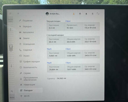 Білий Тесла Модель Х, об'ємом двигуна 0 л та пробігом 34 тис. км за 69900 $, фото 9 на Automoto.ua
