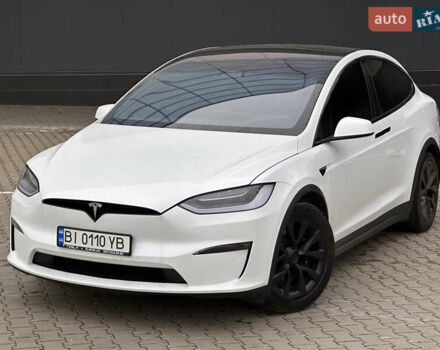 Белый Тесла Модель Х, объемом двигателя 0 л и пробегом 42 тыс. км за 42900 $, фото 3 на Automoto.ua