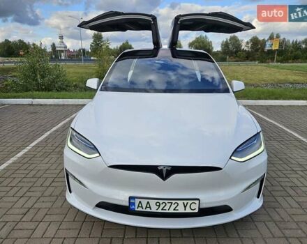 Білий Тесла Модель Х, об'ємом двигуна 0 л та пробігом 113 тис. км за 45999 $, фото 17 на Automoto.ua