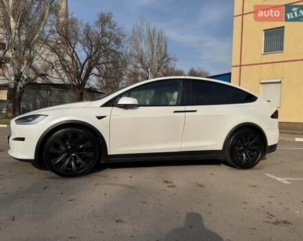 Білий Тесла Модель Х, об'ємом двигуна 0 л та пробігом 35 тис. км за 46490 $, фото 1 на Automoto.ua