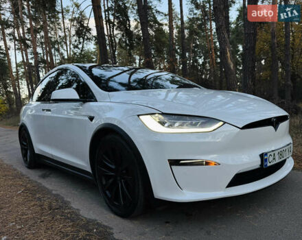 Білий Тесла Модель Х, об'ємом двигуна 0 л та пробігом 14 тис. км за 57000 $, фото 5 на Automoto.ua