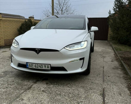 Белый Тесла Модель Х, объемом двигателя 0 л и пробегом 9 тыс. км за 43900 $, фото 2 на Automoto.ua