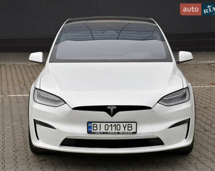 Белый Тесла Модель Х, объемом двигателя 0 л и пробегом 42 тыс. км за 42900 $, фото 4 на Automoto.ua