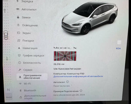Белый Тесла Модель Х, объемом двигателя 0 л и пробегом 29 тыс. км за 66999 $, фото 33 на Automoto.ua