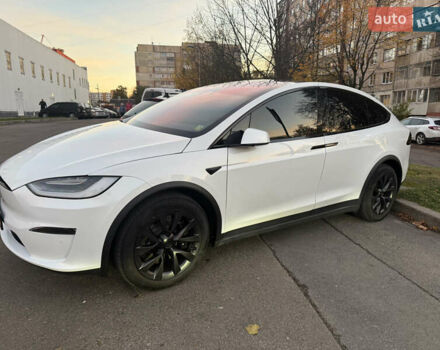 Белый Тесла Модель Х, объемом двигателя 0 л и пробегом 29 тыс. км за 42500 $, фото 7 на Automoto.ua
