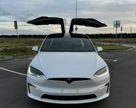 Білий Тесла Модель Х, об'ємом двигуна 0 л та пробігом 87 тис. км за 46000 $, фото 1 на Automoto.ua