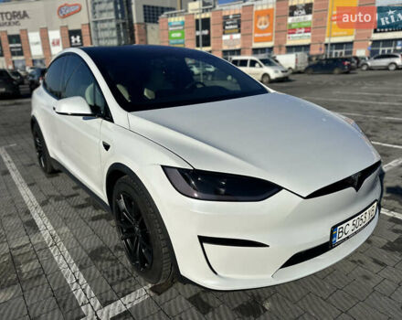 Білий Тесла Модель Х, об'ємом двигуна 0 л та пробігом 33 тис. км за 58000 $, фото 12 на Automoto.ua