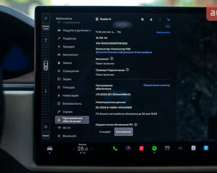 Білий Тесла Модель Х, об'ємом двигуна 0 л та пробігом 54 тис. км за 69000 $, фото 54 на Automoto.ua