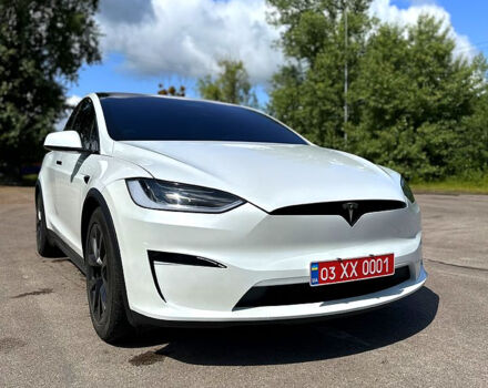 Білий Тесла Модель Х, об'ємом двигуна 0.49 л та пробігом 2 тис. км за 55000 $, фото 1 на Automoto.ua