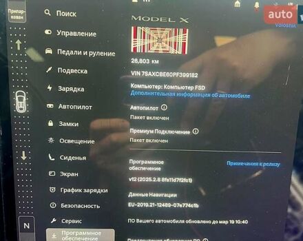 Белый Тесла Модель Х, объемом двигателя 0 л и пробегом 27 тыс. км за 73300 $, фото 11 на Automoto.ua