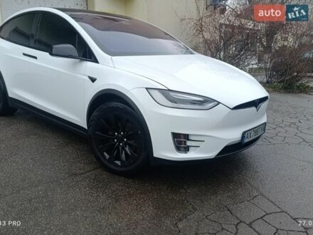 Білий Тесла Модель Х, об'ємом двигуна 0 л та пробігом 183 тис. км за 21500 $, фото 1 на Automoto.ua