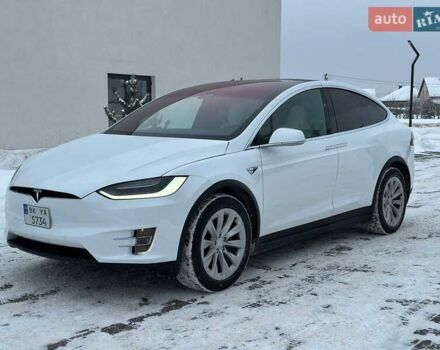 Белый Тесла Модель Х, объемом двигателя 0 л и пробегом 57 тыс. км за 22500 $, фото 1 на Automoto.ua