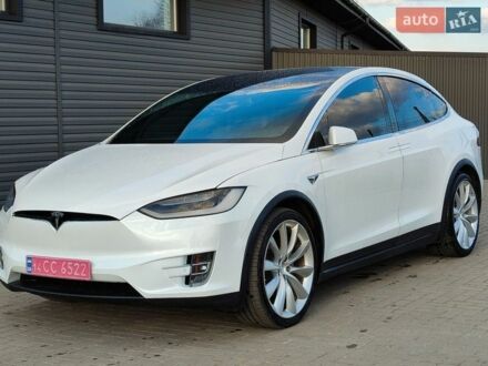 Білий Тесла Модель Х, об'ємом двигуна 0 л та пробігом 136 тис. км за 19950 $, фото 1 на Automoto.ua