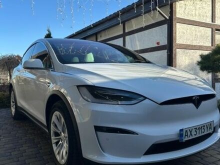 Білий Тесла Модель Х, об'ємом двигуна 0 л та пробігом 122 тис. км за 25500 $, фото 1 на Automoto.ua