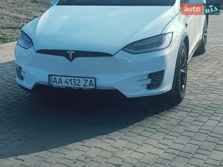 Білий Тесла Модель Х, об'ємом двигуна 0 л та пробігом 97 тис. км за 21000 $, фото 1 на Automoto.ua