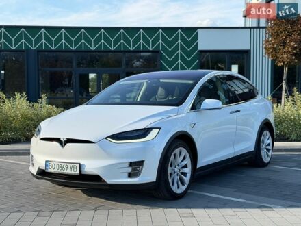 Белый Тесла Модель Х, объемом двигателя 0 л и пробегом 147 тыс. км за 20700 $, фото 1 на Automoto.ua