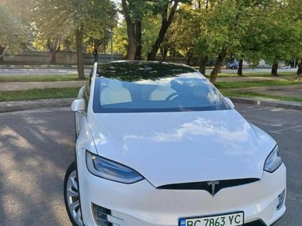 Білий Тесла Модель Х, об'ємом двигуна 0 л та пробігом 162 тис. км за 25400 $, фото 1 на Automoto.ua