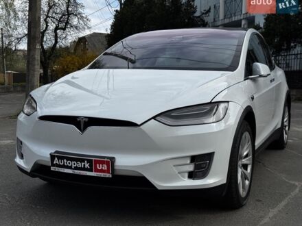 Білий Тесла Модель Х, об'ємом двигуна 0 л та пробігом 96 тис. км за 29990 $, фото 1 на Automoto.ua