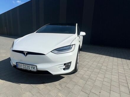 Білий Тесла Модель Х, об'ємом двигуна 0 л та пробігом 85 тис. км за 39900 $, фото 1 на Automoto.ua