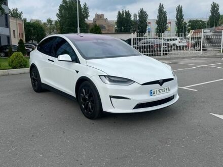 Білий Тесла Модель Х, об'ємом двигуна 0 л та пробігом 89 тис. км за 38000 $, фото 1 на Automoto.ua