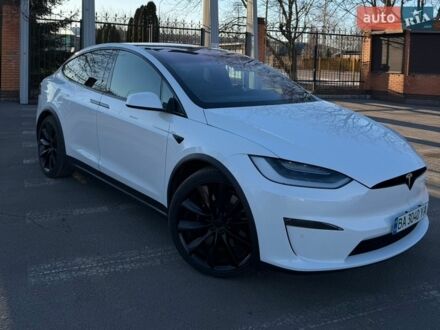 Білий Тесла Модель Х, об'ємом двигуна 0 л та пробігом 5 тис. км за 41000 $, фото 1 на Automoto.ua