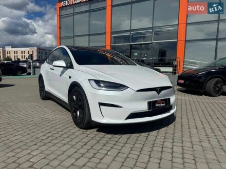 Білий Тесла Модель Х, об'ємом двигуна 0 л та пробігом 72 тис. км за 43500 $, фото 1 на Automoto.ua