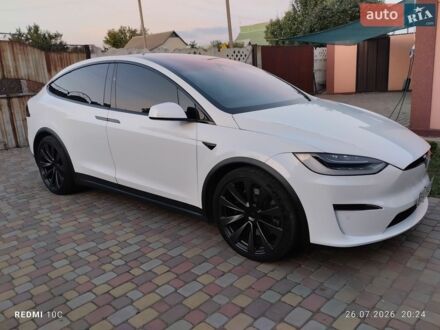 Білий Тесла Модель Х, об'ємом двигуна 0 л та пробігом 16 тис. км за 38000 $, фото 1 на Automoto.ua