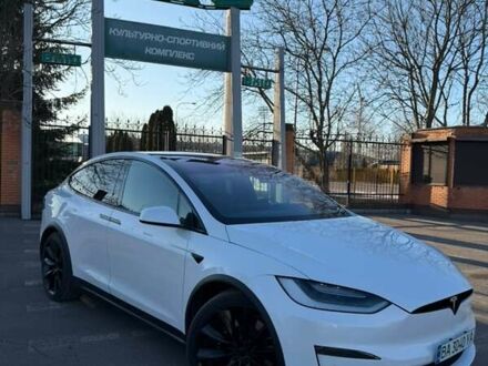 Білий Тесла Модель Х, об'ємом двигуна 0 л та пробігом 5 тис. км за 43000 $, фото 1 на Automoto.ua