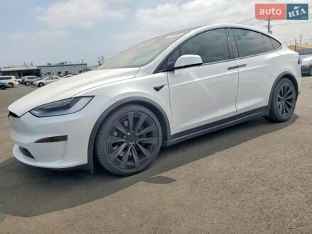 Білий Тесла Модель Х, об'ємом двигуна 0 л та пробігом 93 тис. км за 15800 $, фото 1 на Automoto.ua