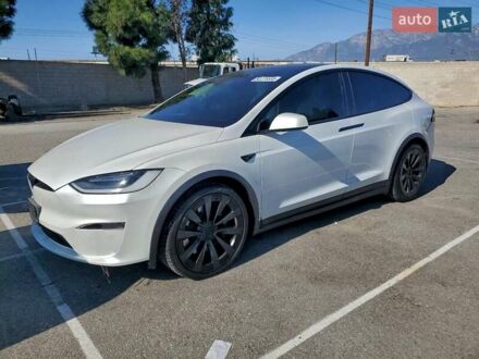 Білий Тесла Модель Х, об'ємом двигуна 0 л та пробігом 30 тис. км за 15700 $, фото 1 на Automoto.ua