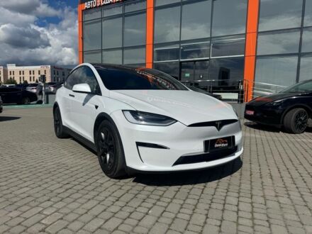 Білий Тесла Модель Х, об'ємом двигуна 100 л та пробігом 72 тис. км за 43500 $, фото 1 на Automoto.ua