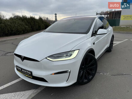 Тесла Модель Х 2022 в Киеве на Automoto.ua Белый Тесла Модель Х, объемом двигателя 0 л и пробегом 6 тыс. км за 54990 $, фото 1 на Automoto.ua