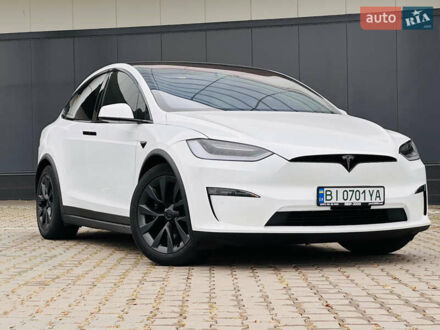 Тесла Модель Х 2022 в Киеве на Automoto.ua Белый Тесла Модель Х, объемом двигателя 0 л и пробегом 34 тыс. км за 69000 $, фото 1 на Automoto.ua