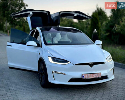 Білий Тесла Модель Х, об'ємом двигуна 0 л та пробігом 36 тис. км за 48500 $, фото 1 на Automoto.ua