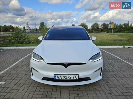 Білий Тесла Модель Х, об'ємом двигуна 0 л та пробігом 113 тис. км за 45999 $, фото 1 на Automoto.ua