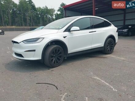 Белый Тесла Модель Х, объемом двигателя 0 л и пробегом 2 тыс. км за 19000 $, фото 1 на Automoto.ua