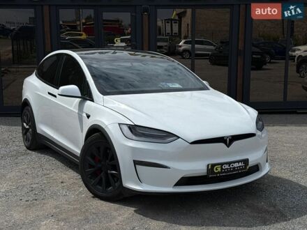 Білий Тесла Модель Х, об'ємом двигуна 0 л та пробігом 72 тис. км за 52500 $, фото 1 на Automoto.ua