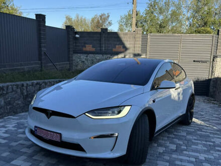Тесла Модель Х 2023 в Днепре (Днепропетровске) на Automoto.ua Белый Тесла Модель Х, объемом двигателя 0 л и пробегом 64 тыс. км за 57000 $, фото 1 на Automoto.ua