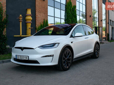 Белый Тесла Модель Х, объемом двигателя 0 л и пробегом 54 тыс. км за 71999 $, фото 1 на Automoto.ua