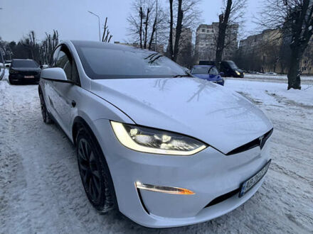 Белый Тесла Модель Х, объемом двигателя 0 л и пробегом 17 тыс. км за 49999 $, фото 1 на Automoto.ua