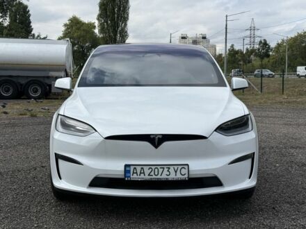 Белый Тесла Модель Х, объемом двигателя 0 л и пробегом 35 тыс. км за 60182 $, фото 1 на Automoto.ua