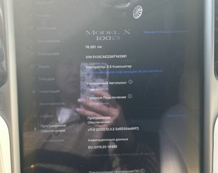 Чорний Тесла Модель Х, об'ємом двигуна 0 л та пробігом 77 тис. км за 36000 $, фото 7 на Automoto.ua