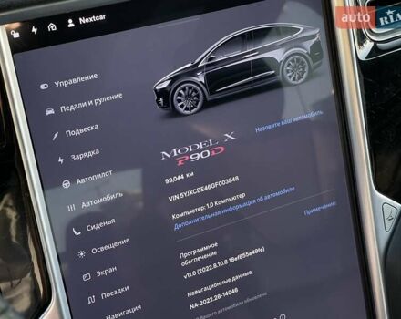 Чорний Тесла Модель Х, об'ємом двигуна 0 л та пробігом 99 тис. км за 35900 $, фото 19 на Automoto.ua