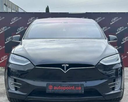 Черный Тесла Модель Х, объемом двигателя 0 л и пробегом 79 тыс. км за 24000 $, фото 1 на Automoto.ua