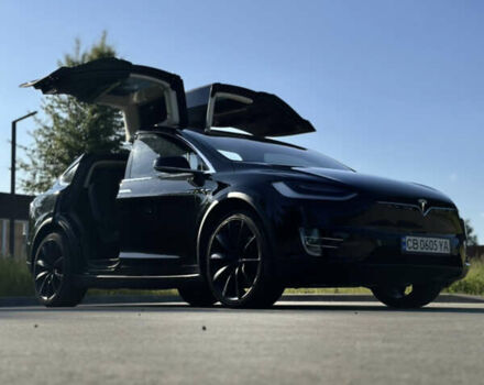 Черный Тесла Модель Х, объемом двигателя 0 л и пробегом 110 тыс. км за 21000 $, фото 1 на Automoto.ua