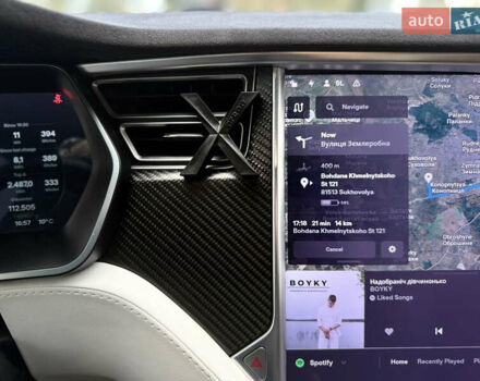 Черный Тесла Модель Х, объемом двигателя 0 л и пробегом 112 тыс. км за 37700 $, фото 75 на Automoto.ua