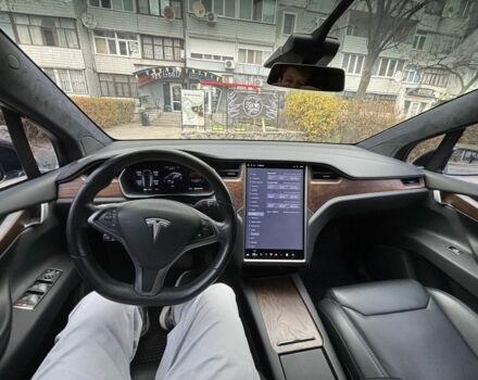 Черный Тесла Модель Х, объемом двигателя 0 л и пробегом 94 тыс. км за 25999 $, фото 8 на Automoto.ua